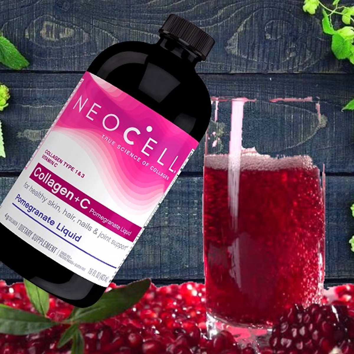 Nước uống Collagen C Neocell Lựu