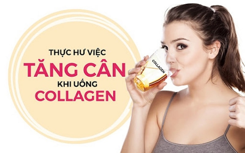 Uống collagen có mập không?